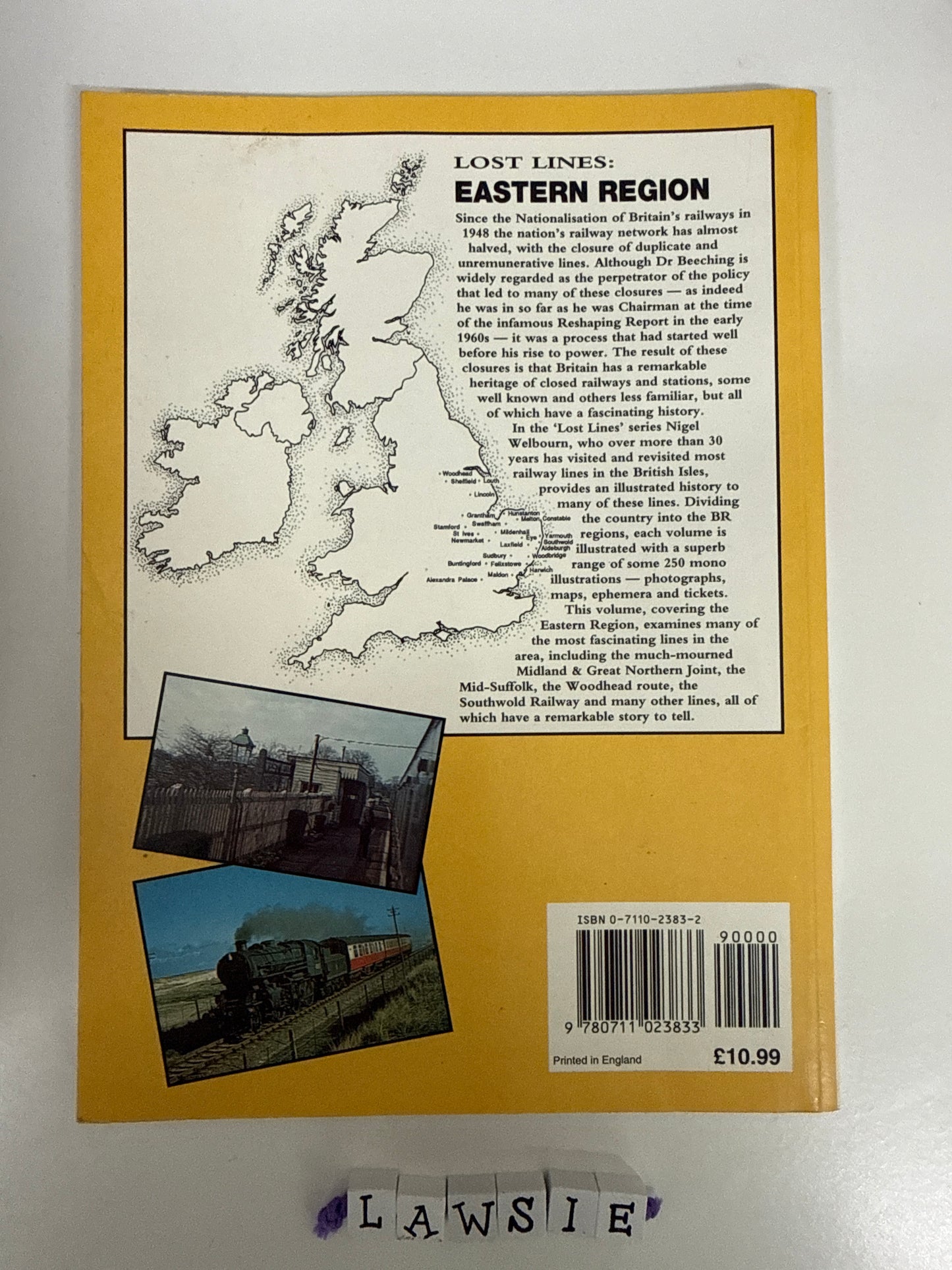 Lost Lines Eastern by Nigel Welbourn