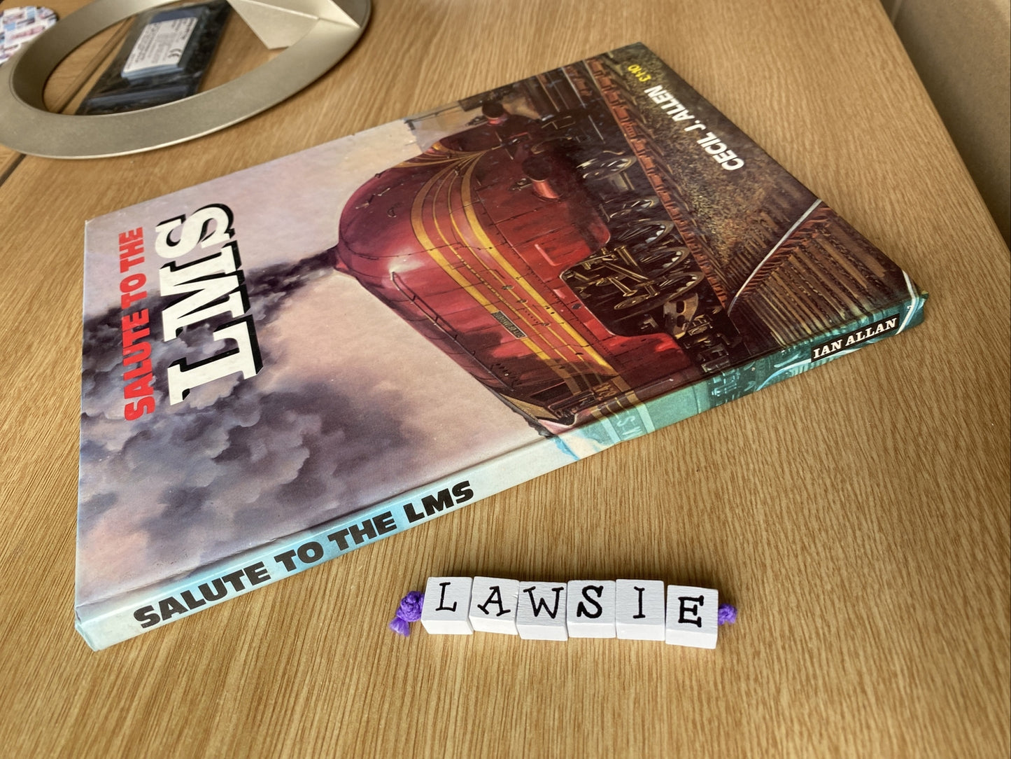 Salute To The LMS by Cecil J Allen (hardback Book)