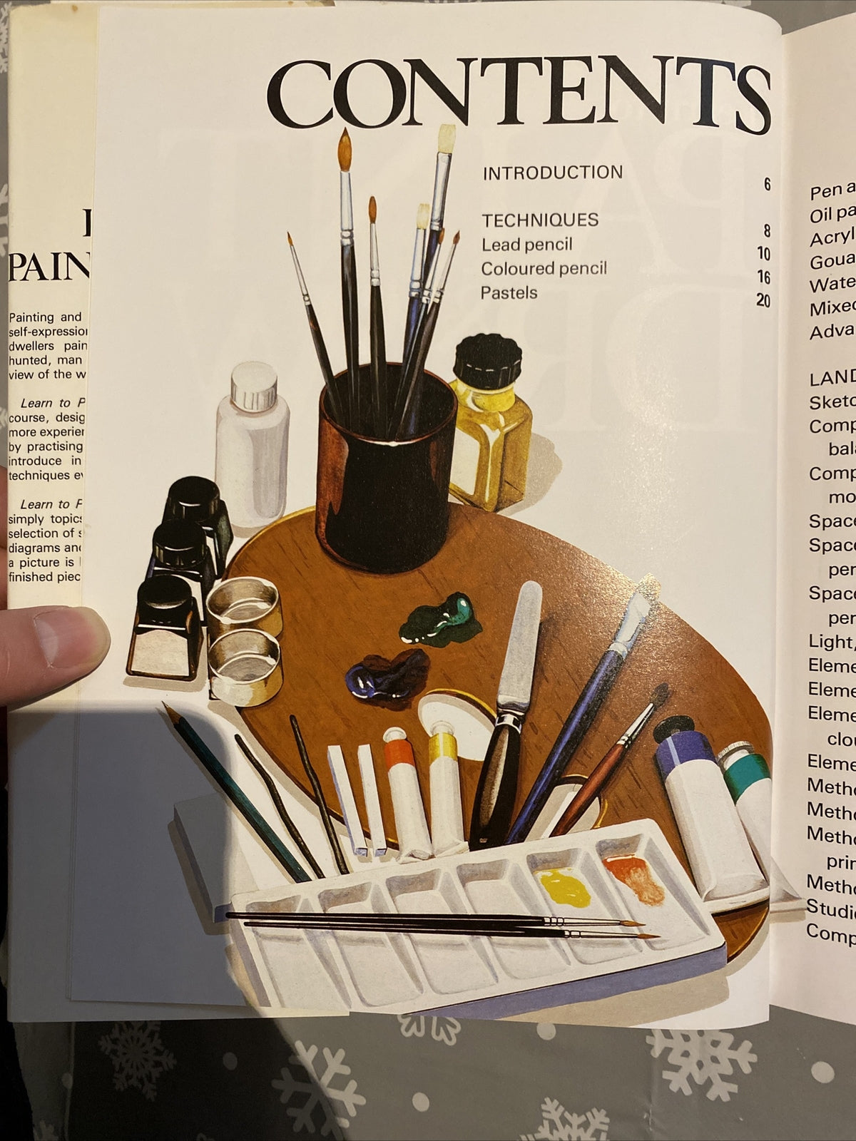 learn to paint and draw - Leisure Books - Hardcover 1981