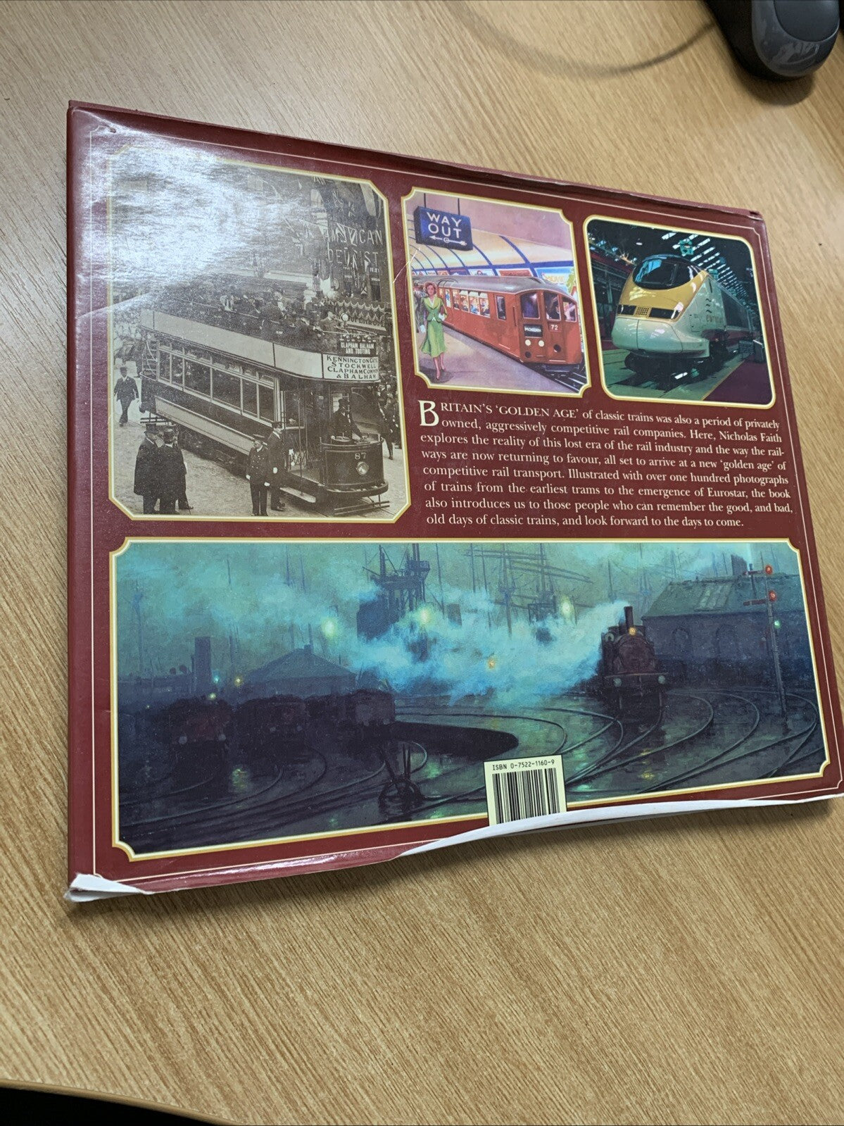 Classic Trains by Nicholas Faith (Hardcover, 1997)