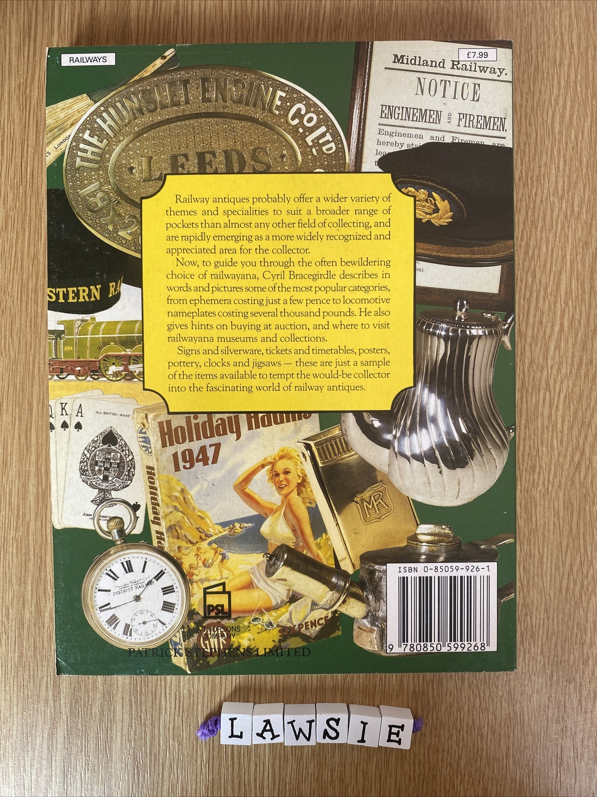 Collecting Railway Antiques by Cyril Bracegirdle (Paperback, 1988)
