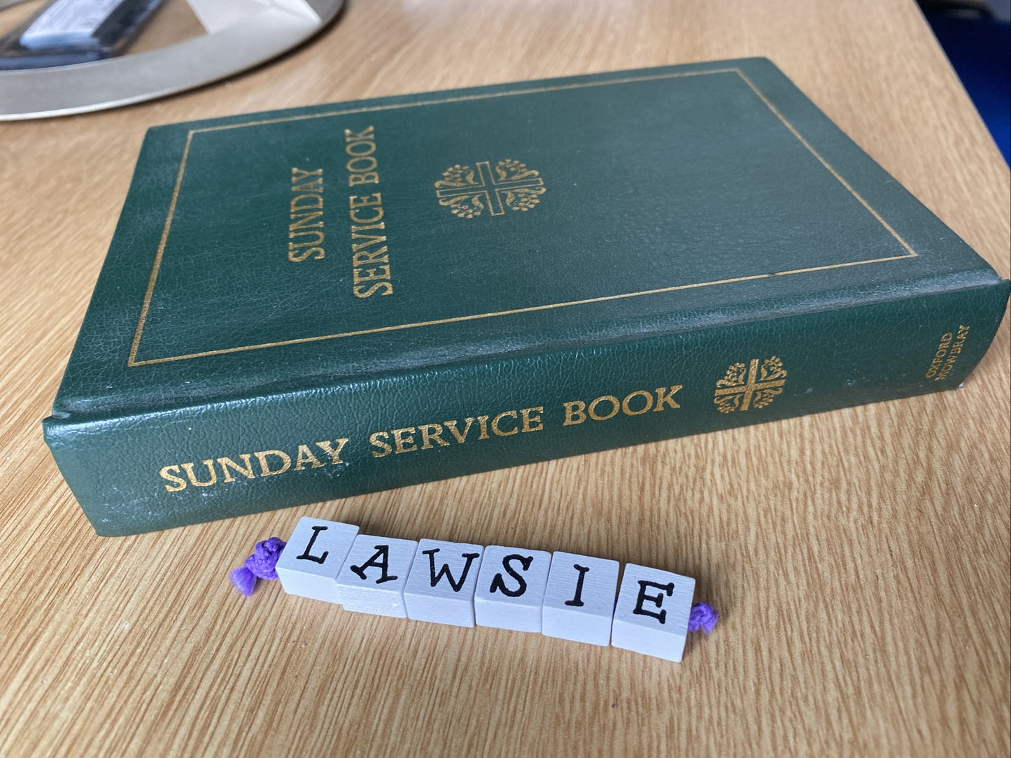 Sunday Service Book - Oxford University Press Hardcover 1988