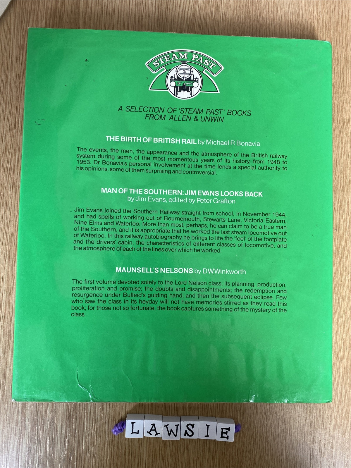 On and off the Rails - Hardback - Sir John Elliot