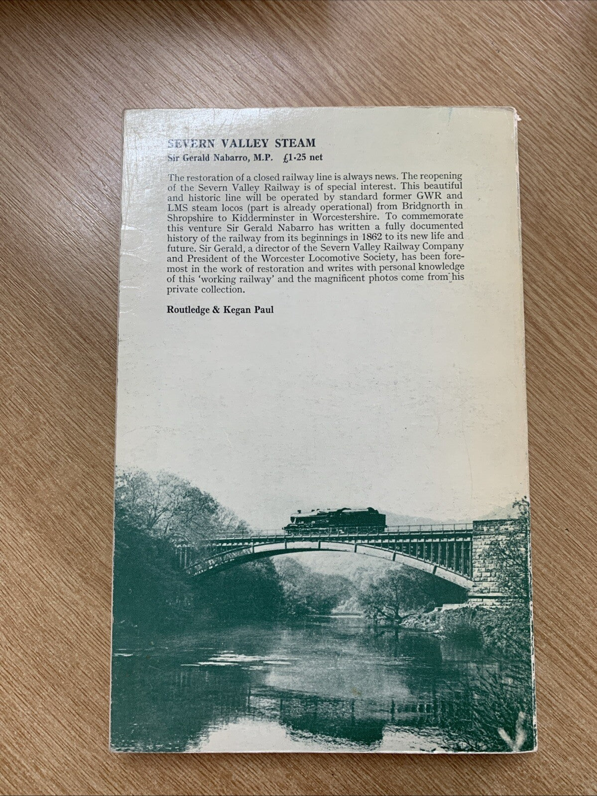 Severn Valley Steam by Sir Gerald Nabarro, M.P.