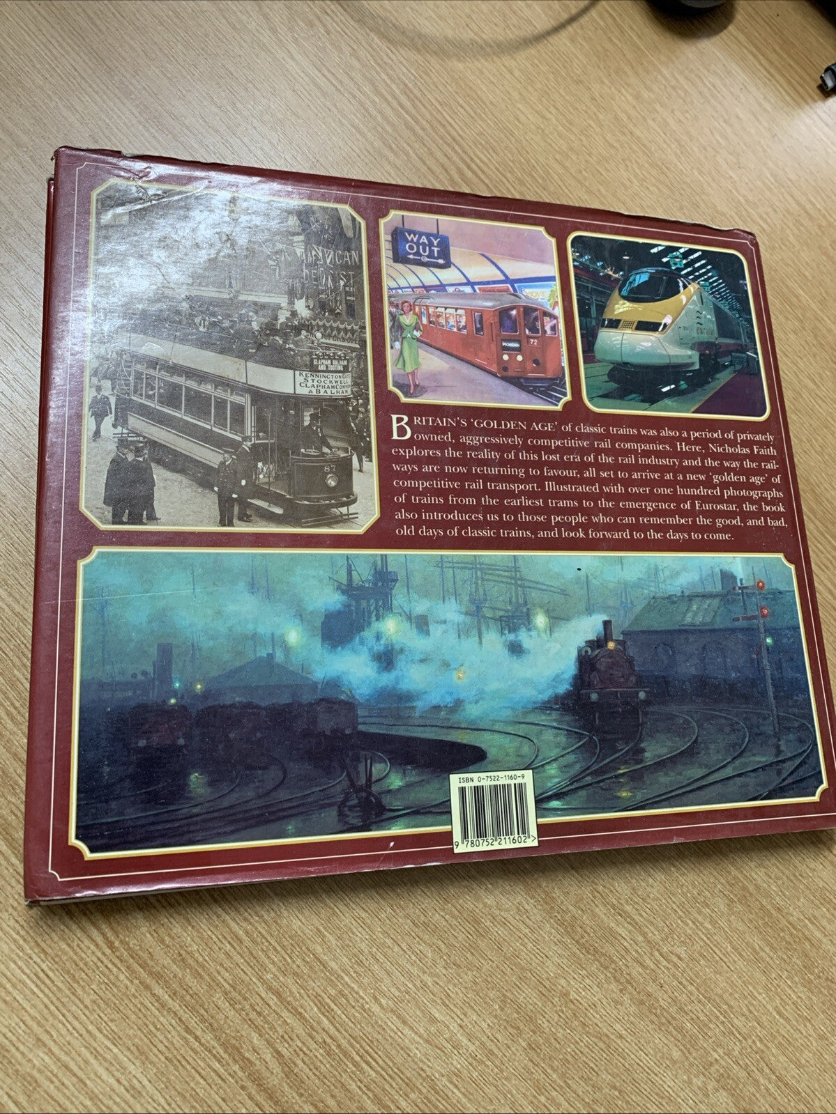 Classic Trains by Nicholas Faith (Hardcover, 1997)