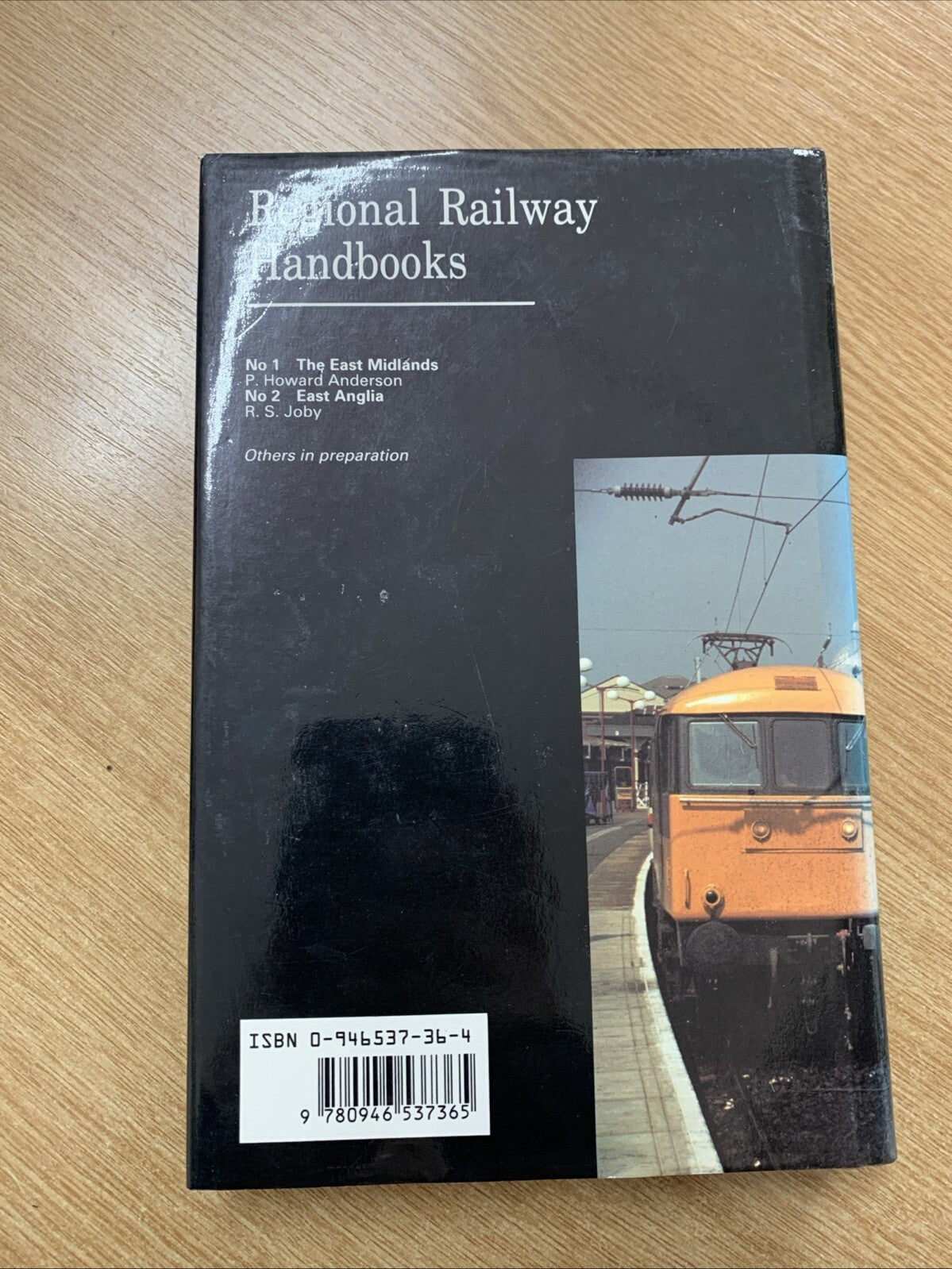 Regional Railway Handbook: No. 2: East Anglia by R.S. Joby (Hardcover, 1987)