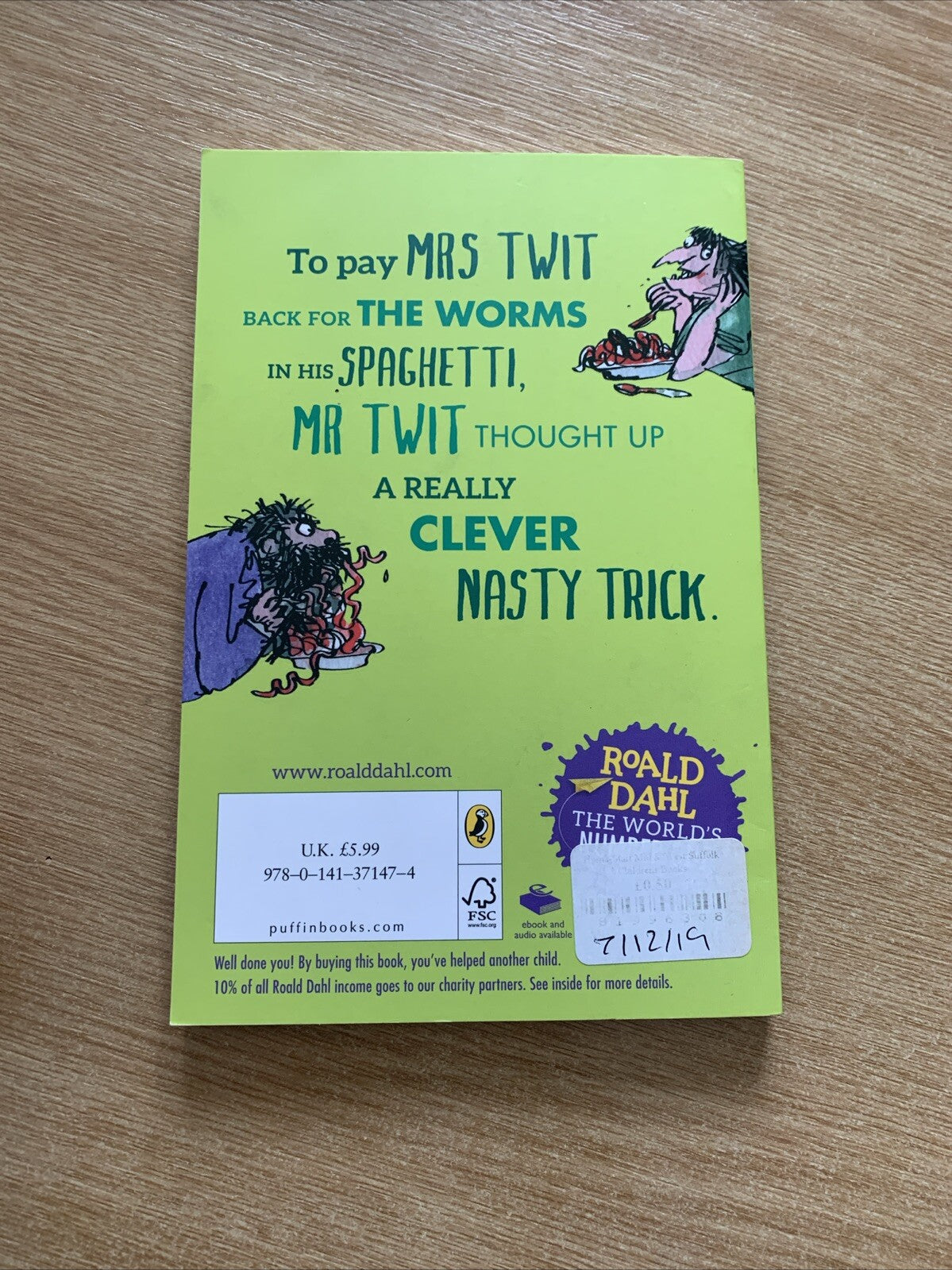 Roald Dahl The Twits