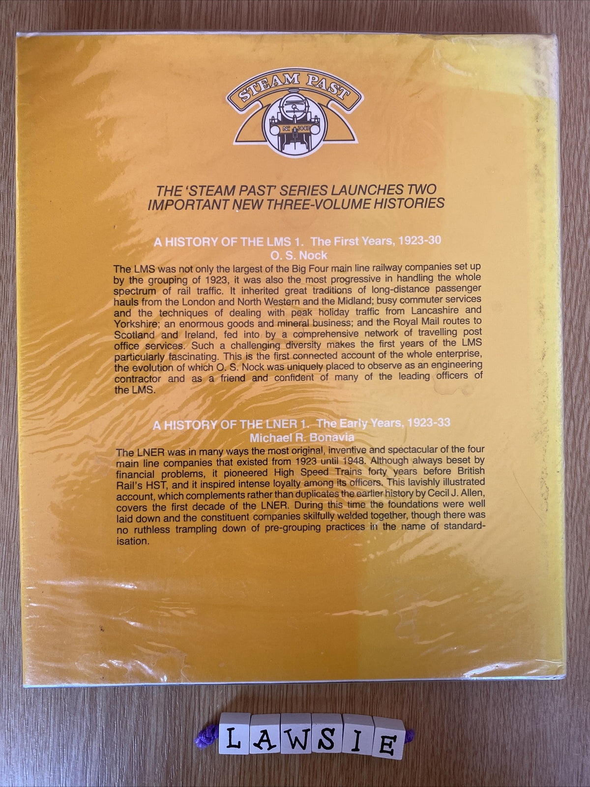 A HISTORY OF THE LMS 2. The Record Breaking Thirties 1931-39 by O. S. Nock