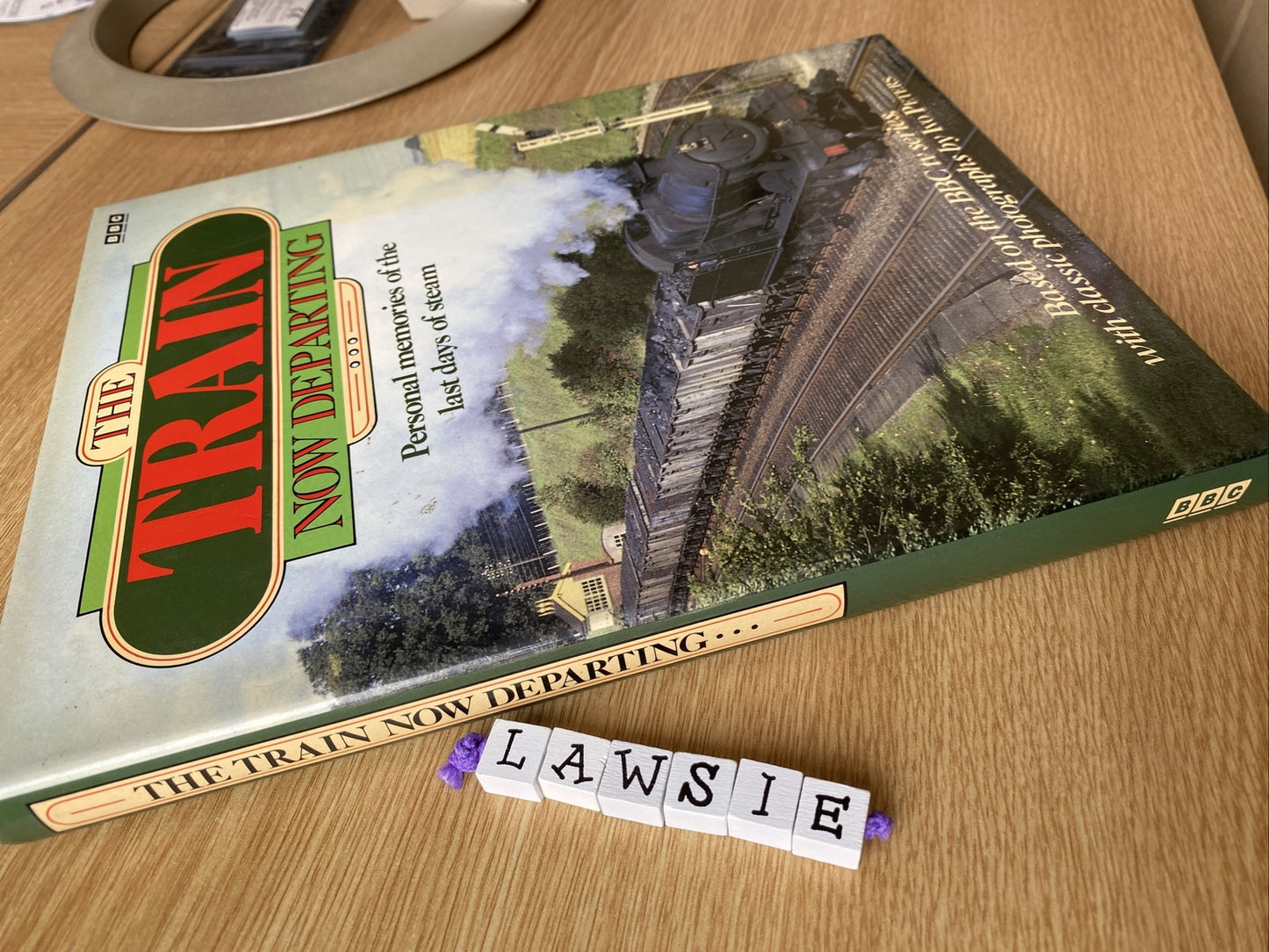 The Train Now Departing by Ivo Peters, etc. (Hardcover, 1988)