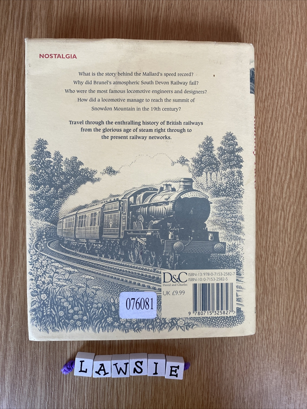 Amazing and Extraordinary Railway Facts by Julian Holland (Hardcover, 2007)