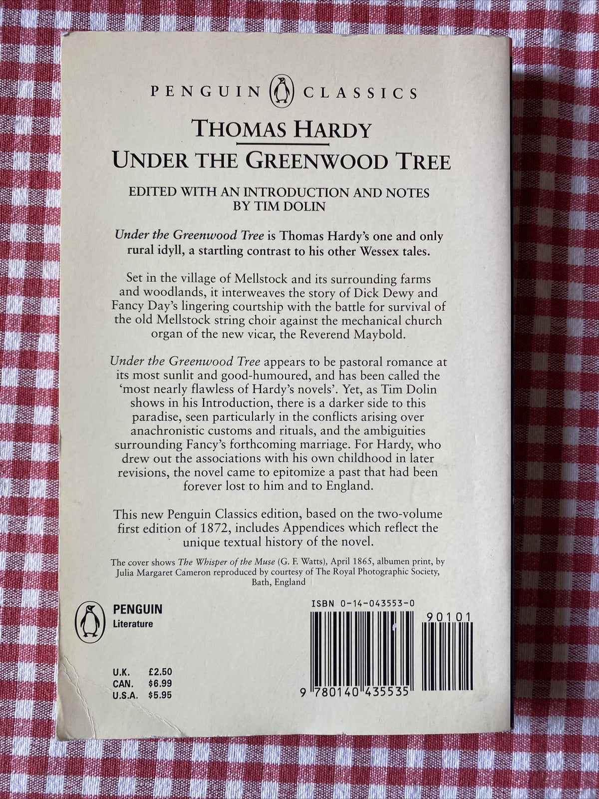 Under the Greenwood Tree by Thomas Hardy (Paperback, 1998)