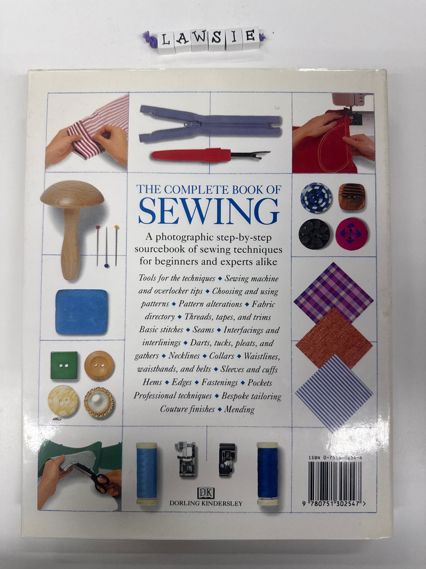 The complete book of sewing by Dorling Kindersley