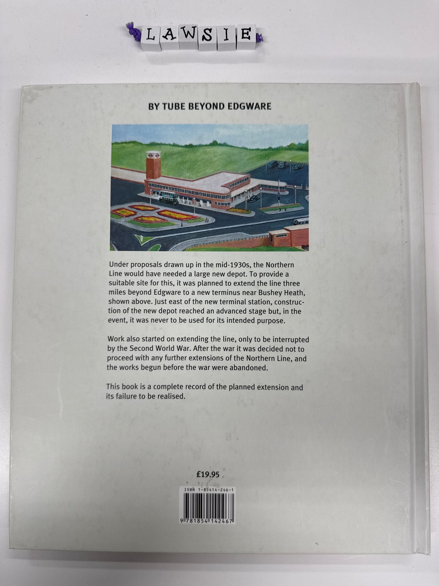 By tube beyond Edgware by Tony Beard