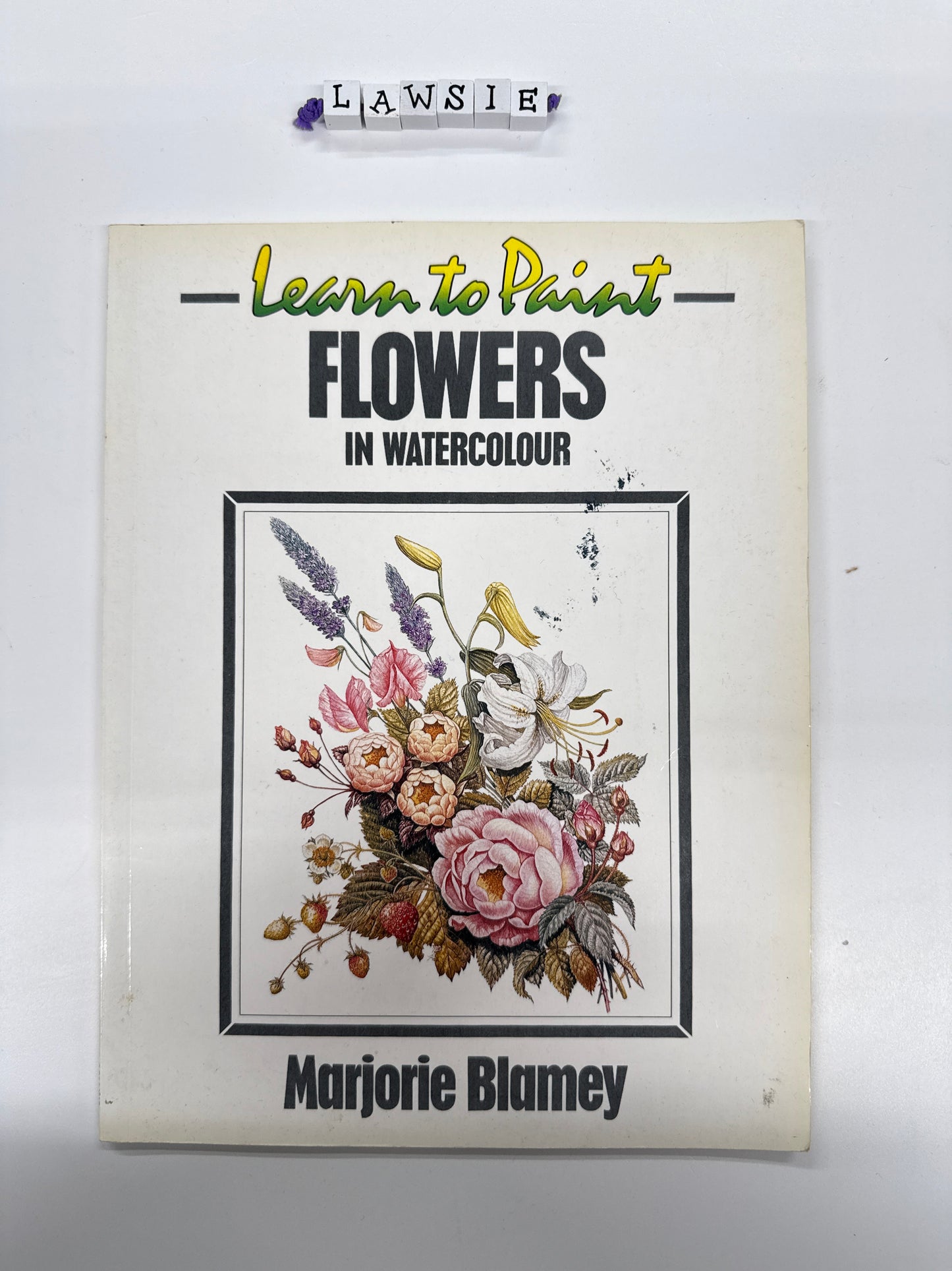 Learn to paint flowers in watercolour by Marjorie Blamey