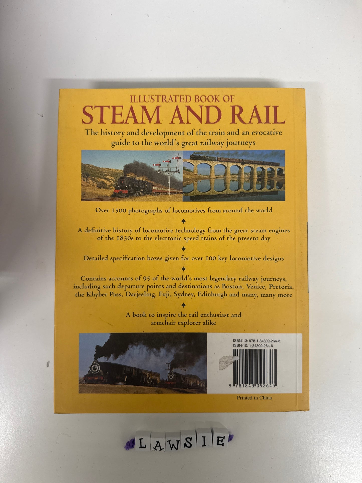 Illustrated book of Steam and Rail by Colin Garratt and Max Wade - Matthews