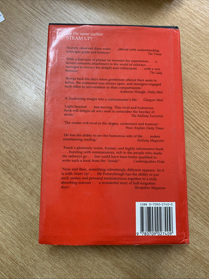 More Steam Up!: A Railwayman Remembers by Frank Ferneyhough (Hardcover, 1986)