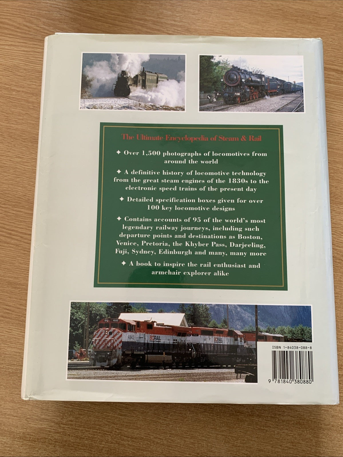 Steam and Rail by A. Lorenz (2000, Hardcover)