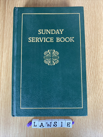 Sunday Service Book - Oxford University Press Hardcover 1988