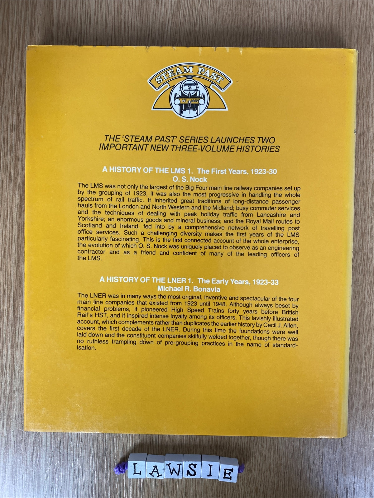 A History of the LMS 2. The Record-Breading Thirties 1931-39 O.S.Nock