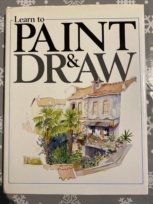 learn to paint and draw - Leisure Books - Hardcover 1981
