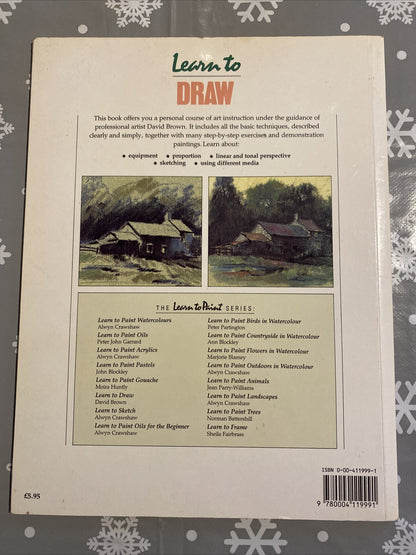 Learn to Draw by David Brown (Paperback, 1986)