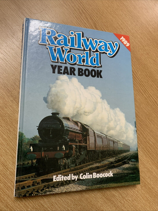 Railway World Year book 1989 Colin Boocock