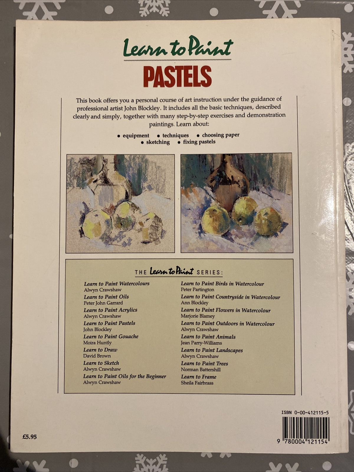 Learn to Paint Pastels by John Blockley (Paperback, 1986)