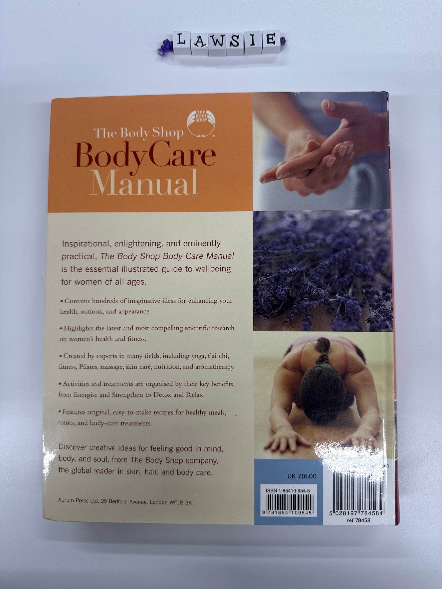 Body Care Manual by the body shop