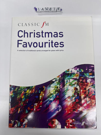 Christmas Favourites . A selection of traditional carols arranged for piano with lyrics