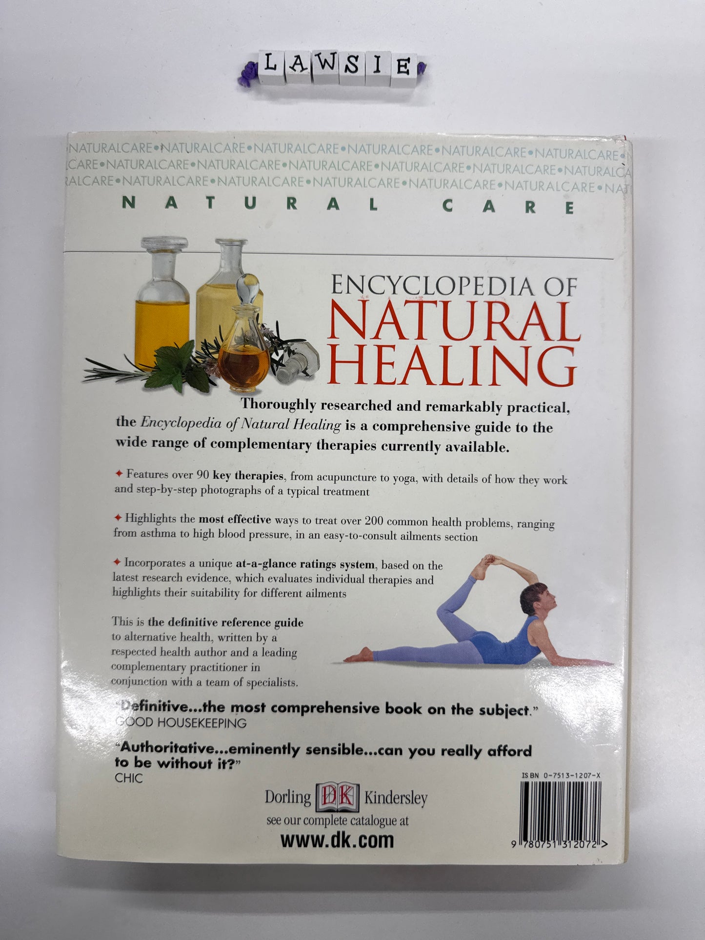 Encyclopedia of natural healing by Anne Woodham & Dr.David Peters