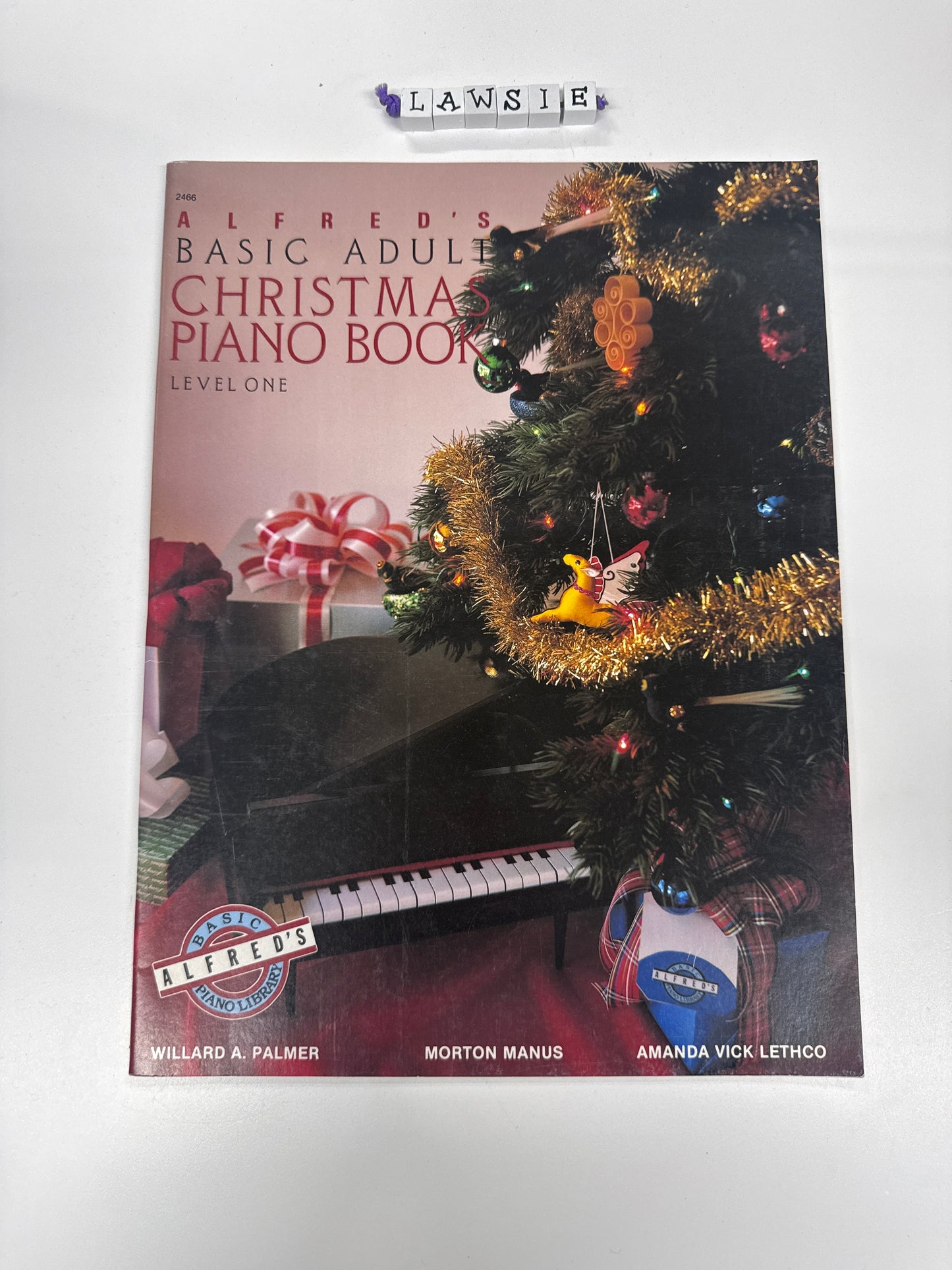 Alfred’s Basic Adult Christmas piano book