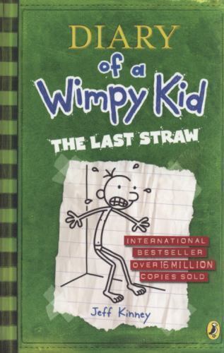Diary of a Wimpy Kid: The Last Straw (Book 3) by Jeff Kinney (Paperback, 2009)